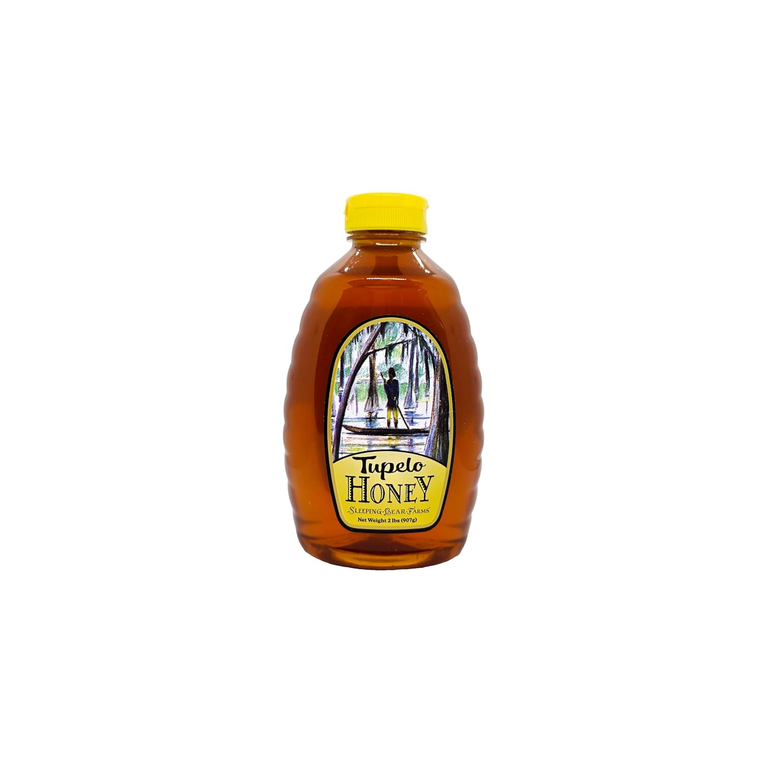 Tupelo Honey 32oz - 2 pound -Two pound Jar- from Sleeping Bear Farms Beekeepers in the Florida Apalachicola River Basin