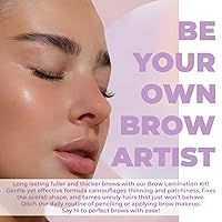 Vista 5 de Kit de laminación de cejas Kit profesional de laminación de cejas Kit de elevación de cejas de queratina para cejas DIY en casa para cejas más