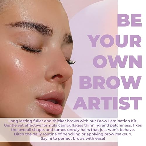 Miniatura 5 de Kit de laminación de cejas | Kit profesional de laminación de cejas | Kit de elevación de cejas de queratina para cejas DIY en casa para cejas más