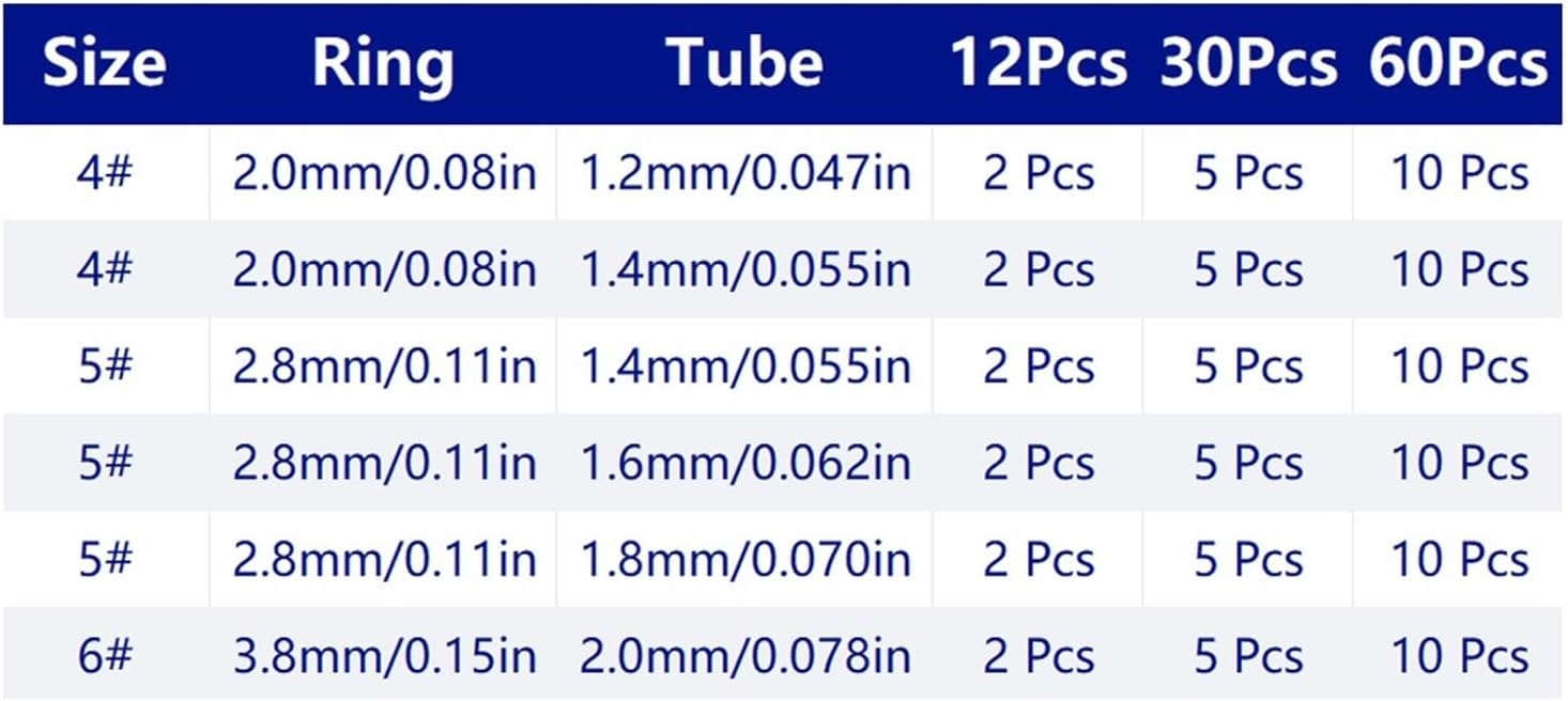 Fishing Rod Guides Fishing Rod Tip Repair Kit Small Center Ring Top for Fine, Rocky, Freshwater Saltwater Fly