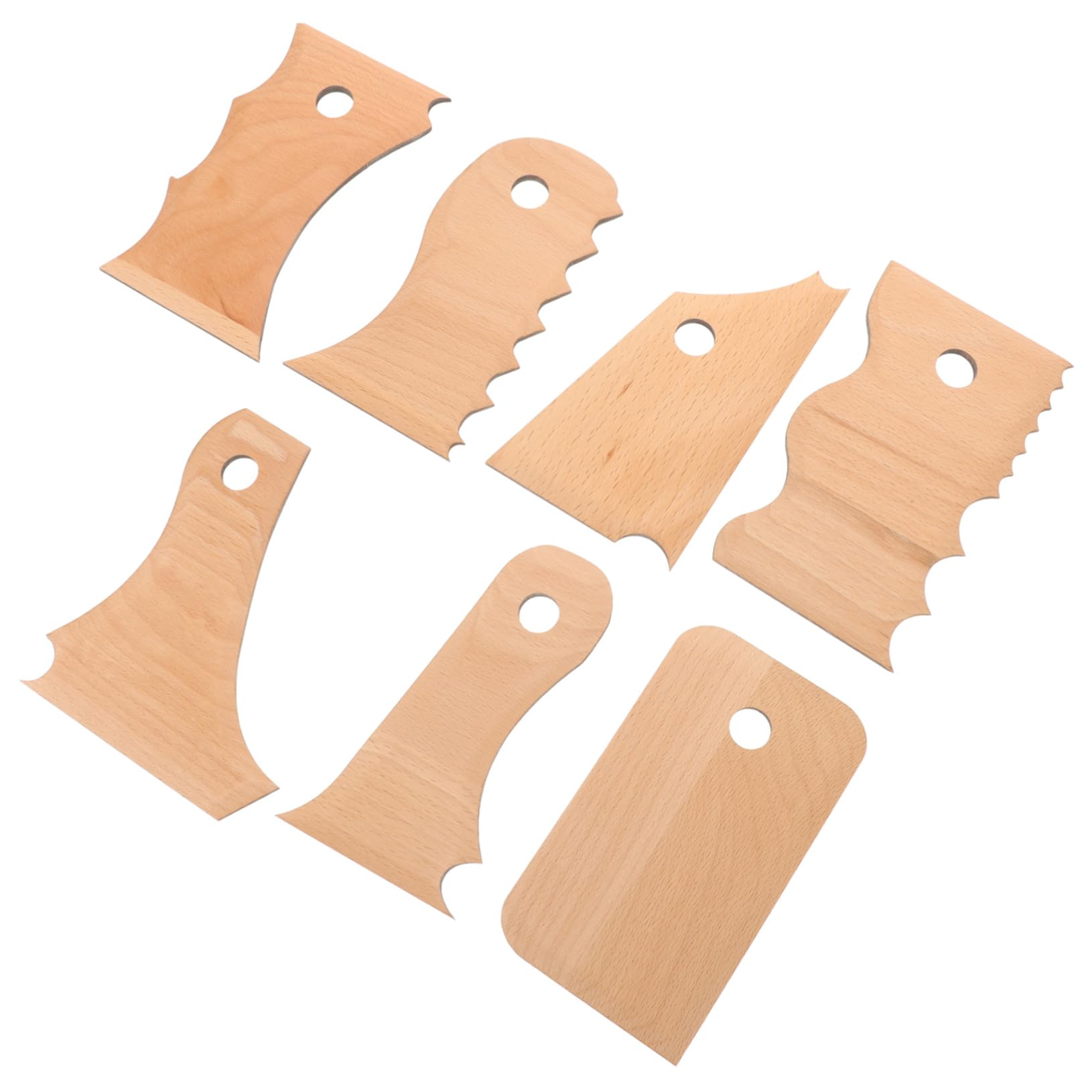 LALAFINA 28piezas De Arcilla Para Escultura Kit De De Raspadores y Cortadores De Arcilla Para Manualidades