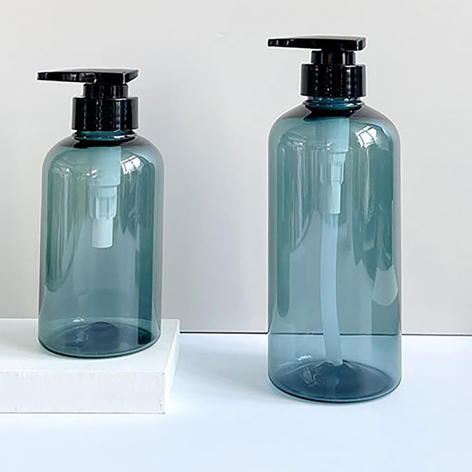 シャンプー 500ml + 詰め替え用 2個セット Amazon｜シャンプーボトル ディスペンサー 詰め替えボトル 2本