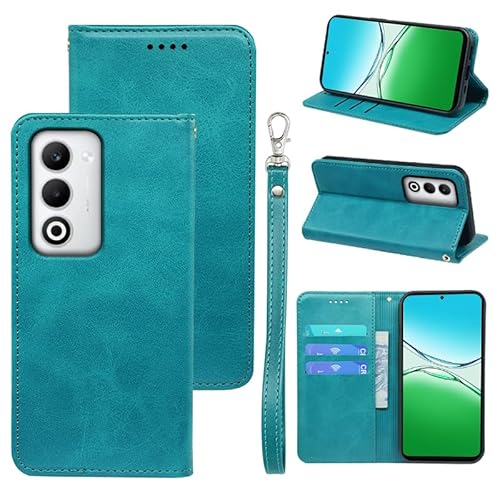 適用 OPPO A5 5G ケース 手帳型 適用 OPG06 A502OP 手帳型ケース スマホケース カバー 手帳型 PUレザー カード収納 財布型 耐衝撃 ケース マグネット スタンド機能付き 5色(適用 OPPO A5 5G ケース手帳型) (グリーン)