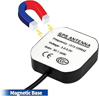 Bingfu Vízálló Aktív GPS Navigációs Antenna Autóhoz SUV Járművekhez Clarion Alpine Fejegységekkel Kompatibilis 8