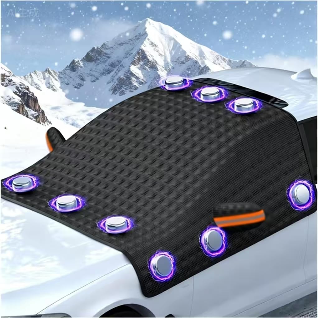 Wenineties Normal Car Windscreen Cover For Mg Hs Plug-In Phev Ehs As23 2018 2019, Windscreen Cover Frost Ice Snow Protector For Winter Snow Ice Sun Uv Dust Resistant In All Weather