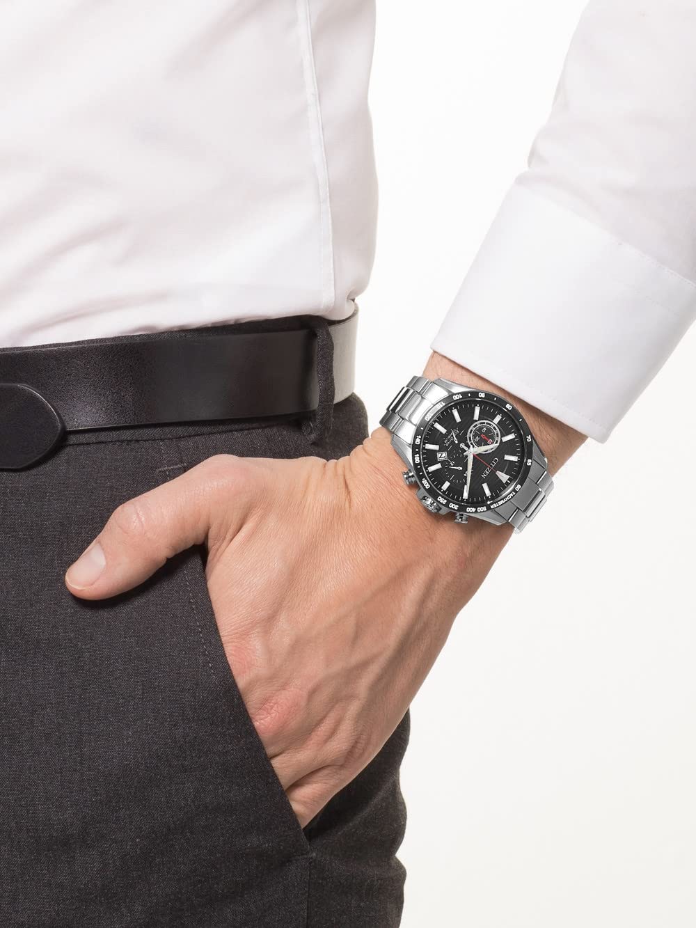 Citizen Men's Chronograph Eco-Drive Watch with a Titanium Band