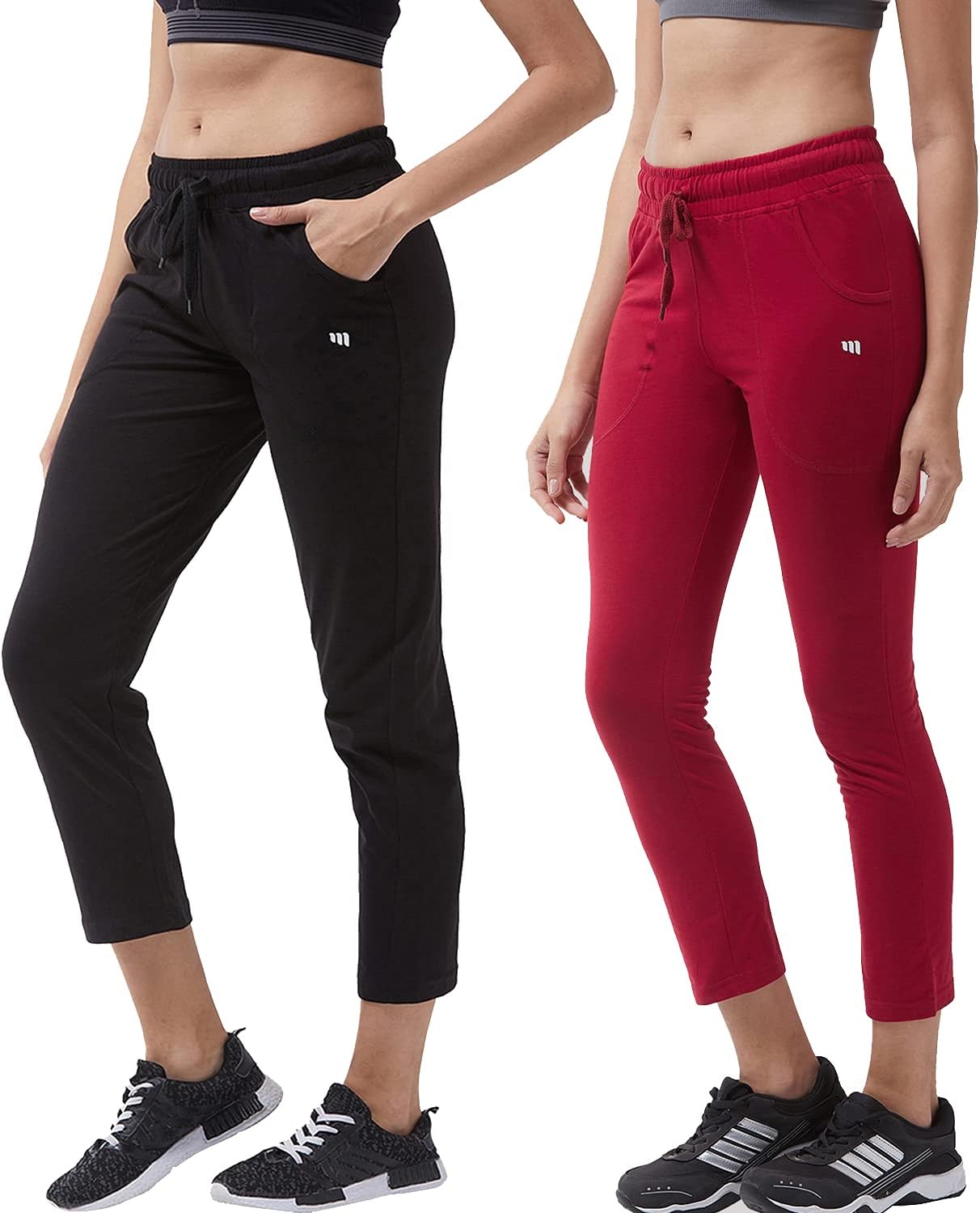 Women's Regular Fit Trackpants (Pack of 2)