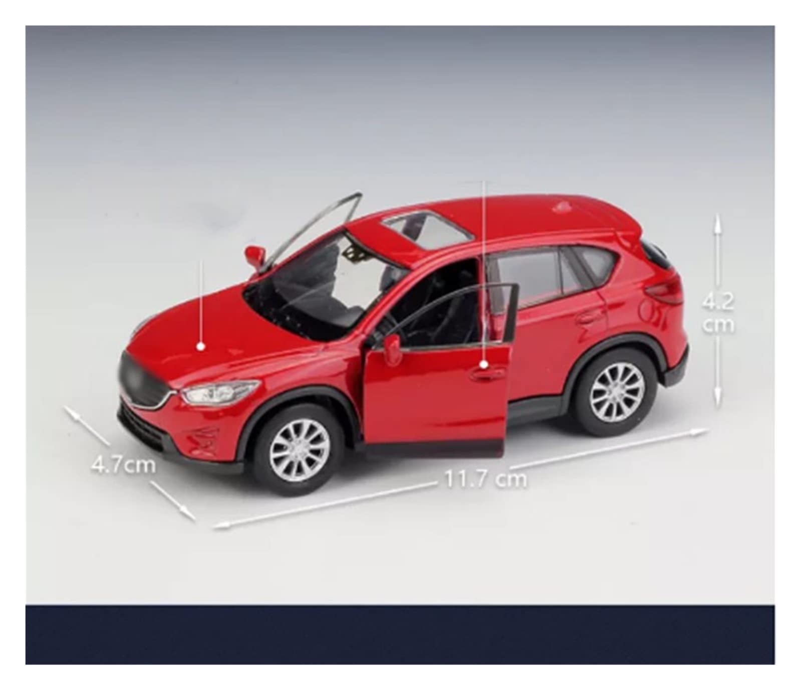 Amazon | ダイキャストカー 互換性マツダCX-5 1:36合金プルバックカー