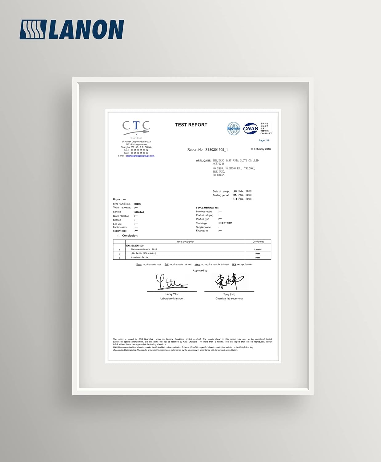 LANON PVC Chemical Gloves, Thick Rubber Work Gloves, Heavy-Duty, EN 374/388, Acid, Alkali and Oil, Non-Slip, Large - Image 7