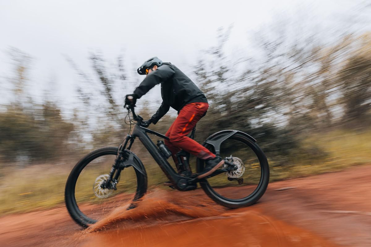 ZEFAL Pack Deflector M65 - Pack de Garde Boue VTT Avant et Arrière - Garde-Boue VTT 26" à 29" - 590 g - Fabriqués en France, Noir