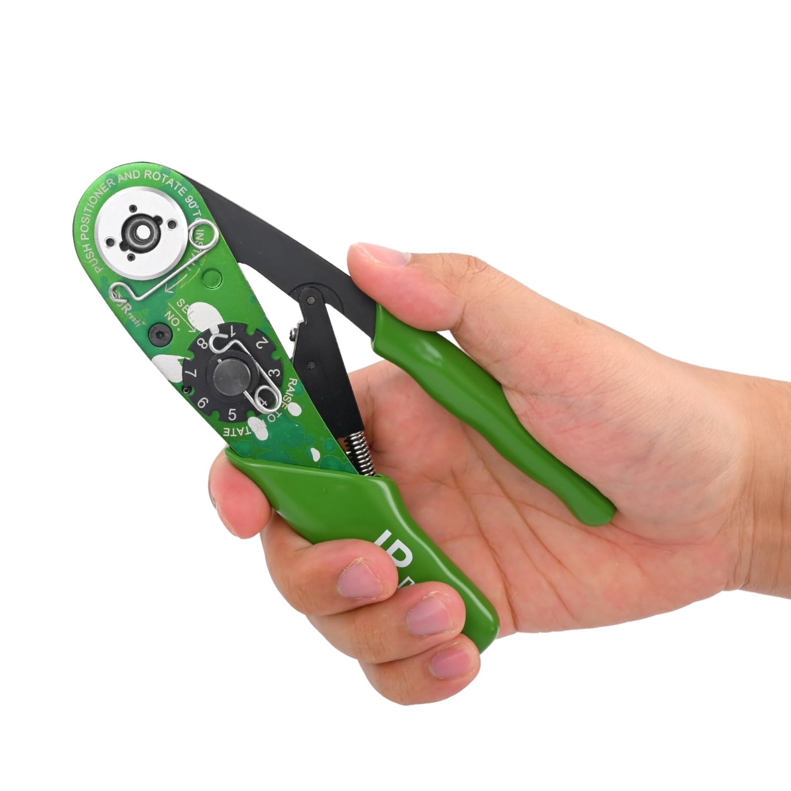 Pince à sertir pour connecteur miniature JRready AS2G-1 à empreinte d'indentation MIL