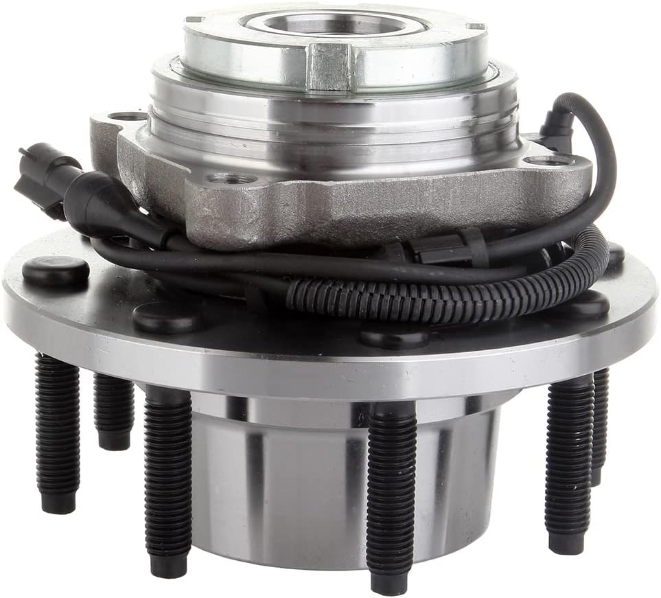 SCITOO 1x Wheel Hub Bearing Assembly Front 515020 for 2000-2002 for Ford Excursion, 1999-2004 For Ford F-350/F-250 Super Duty W/ABS Only for 4WD 8 Lugs w/ABS