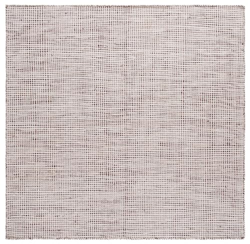 SAFAVIEH Vermont Collection Area Rug - 7' Square, Brown/Ivory, Geometric