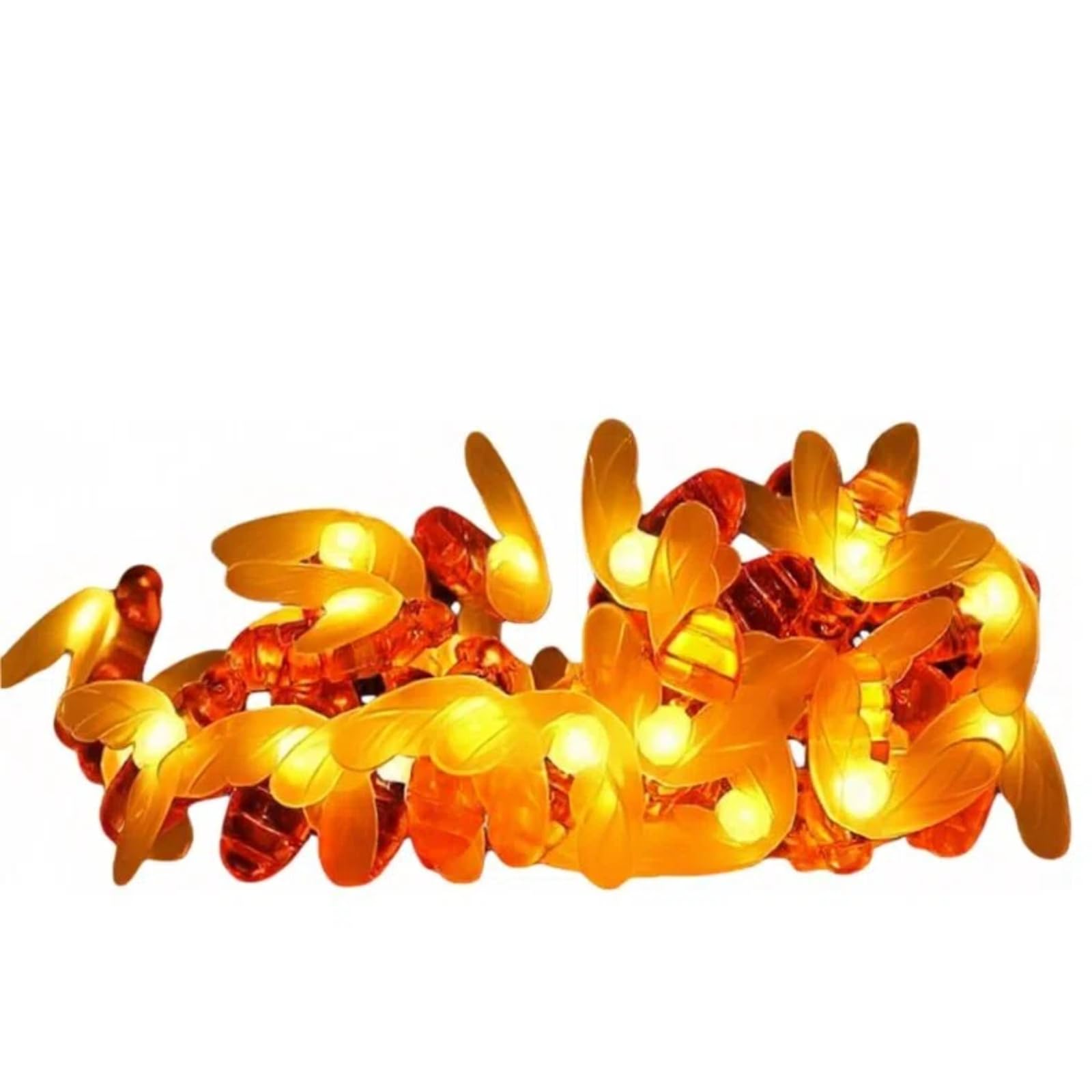 FCHXXDAD Outdoor Waterproof Solar Light, Little bee Courtyard Light String, Holiday Decorative Light