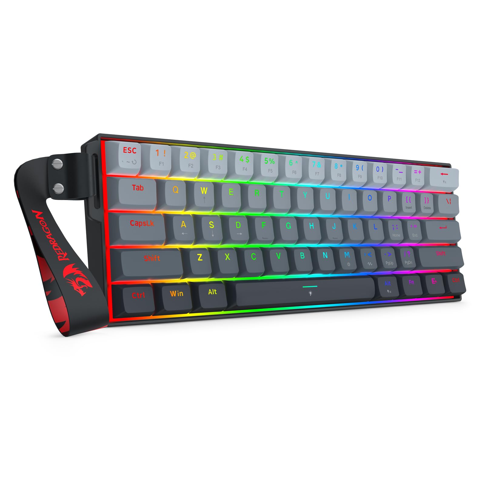 Amazon | REDRAGON K617 Fizz Magnetic+ 有線 60%RT磁気スイッチ