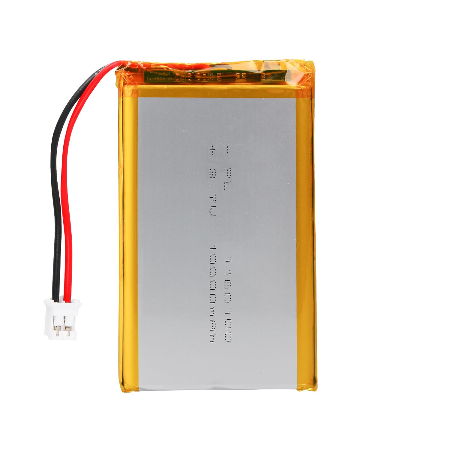 Batería LiPo 3,7V 10000mAh 1160100 con cable JST – Batería de polímero de litio recargable para altavoces Bluetooth, proyectos DIY y dispositivos electrónicos