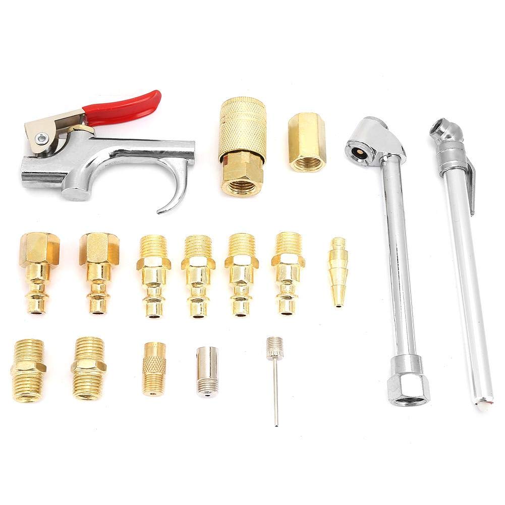 Buy 17 Pcs Compressor Inflation Kit Portable Stainless Steel Repairing