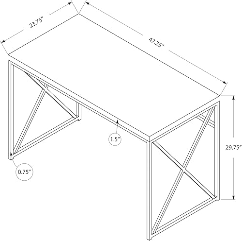 Miniatura 3 de Monarch Specialties, Madera Metal, (Capuchino)