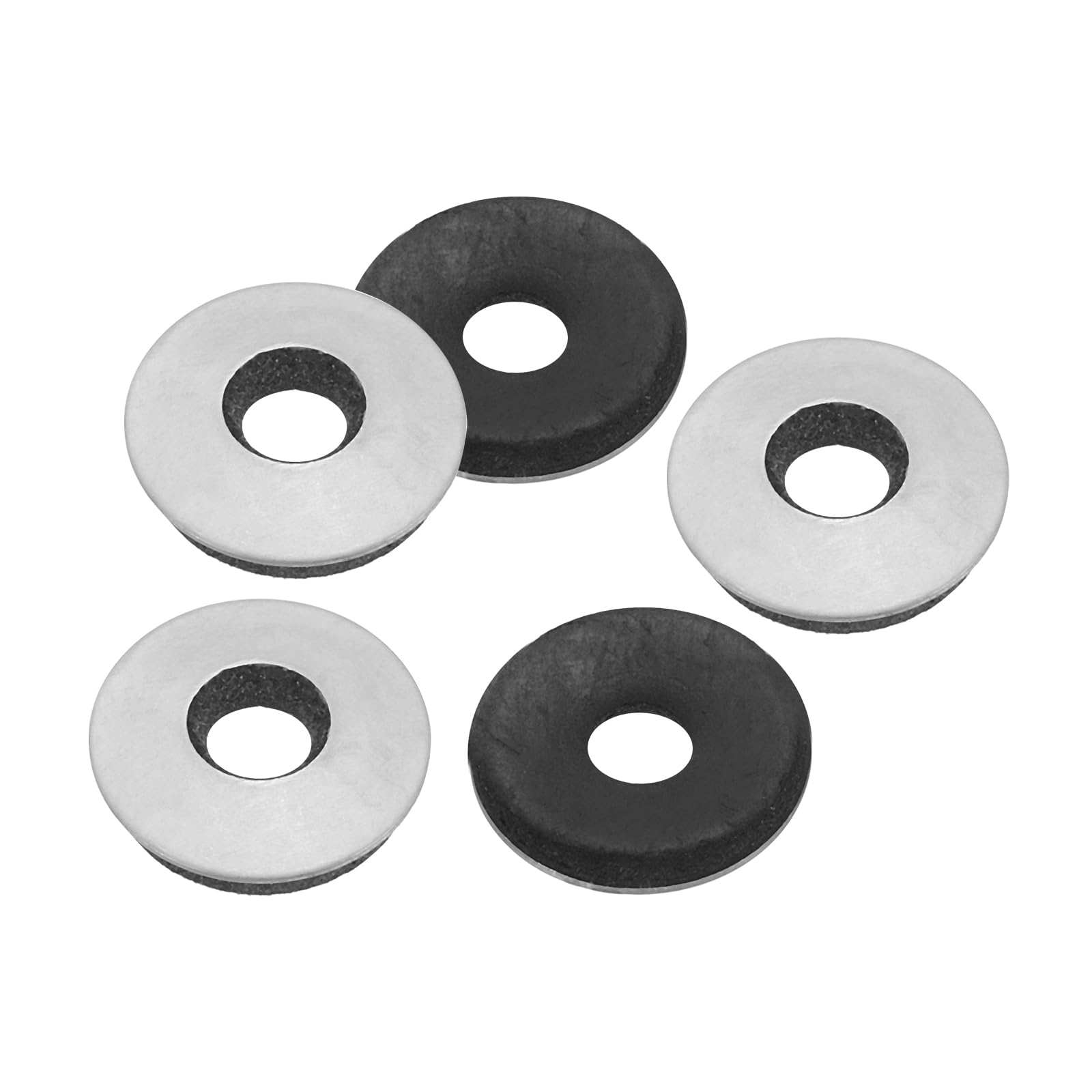 PATIKIL 304 Stainless Steel EPDM Bonded Sealing Washers