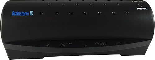 Miniatura 2 de Brainstorm ID - Laminador de tarjetas de identificación de 4.5" para tarjetas de identificación Teslin (ID-Lam 45)