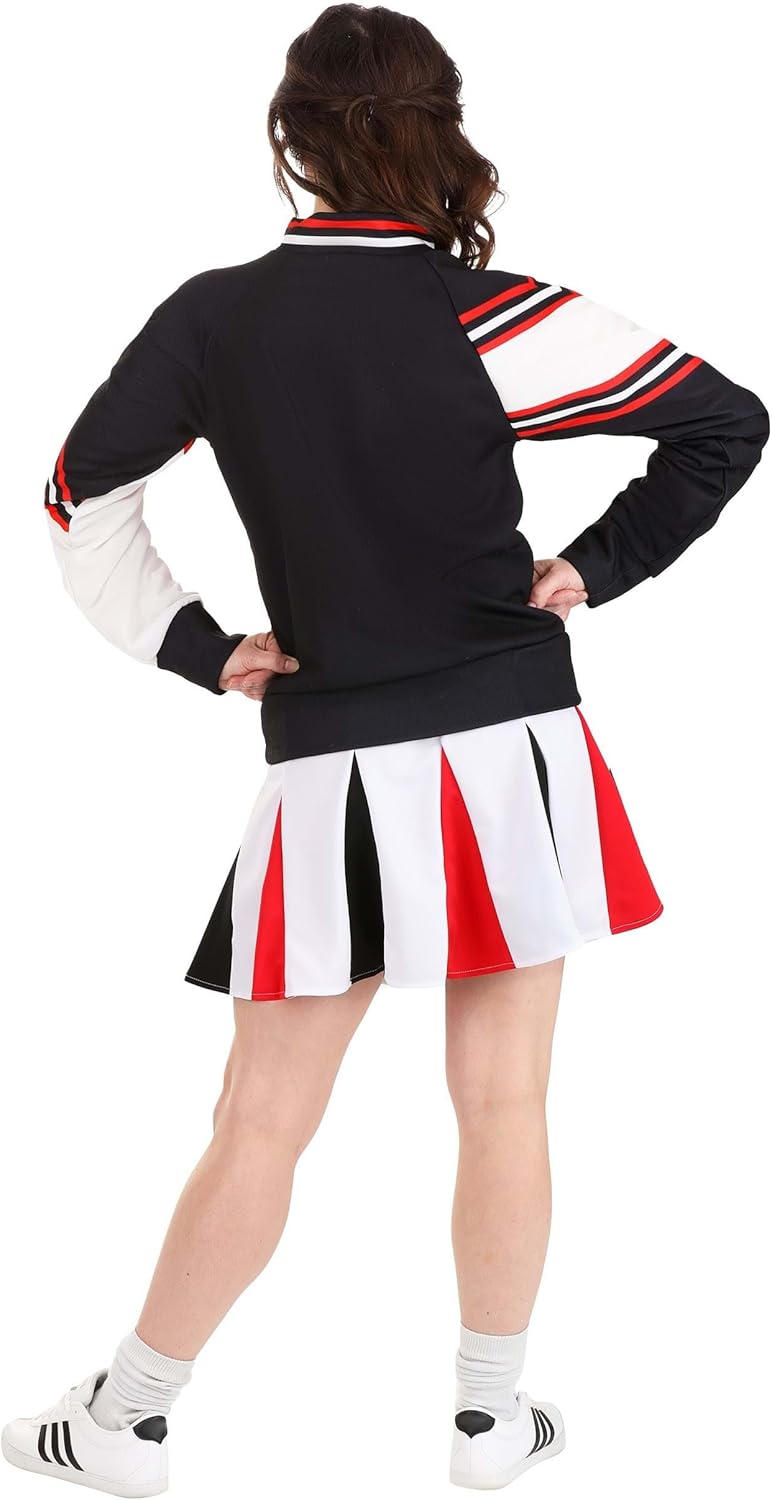 Women's Deluxe Saturday Night Live Spartan Cheerleader Costume, SNL Cosplay Outfit, Women's Cheerleader Uniform
