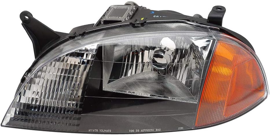 For Chevrolet Chevy Metro Headlights Lamps Set 1998 1999 2000 2001 Halogen Driver and Passenger Side
