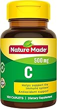 Nature Made Vitamin C 500 mg Caplets 100 Ct