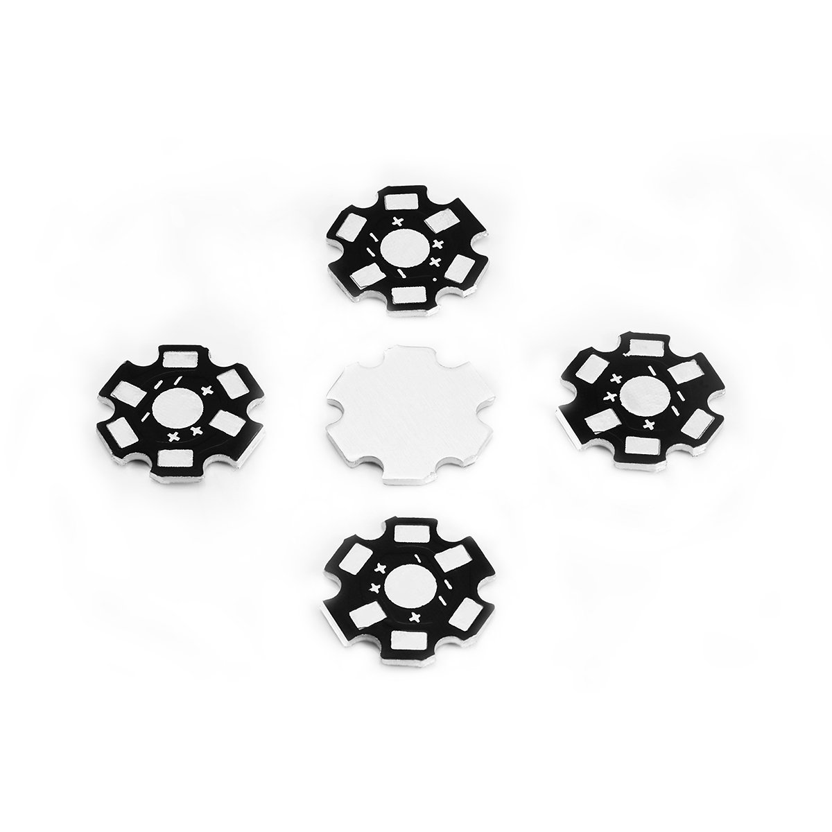 10 X Dissipatore Di Calore Alluminio A Stella Per Piastra Di Base Luce - Foto 14