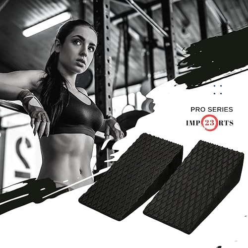 Miniatura 5 de Bloque de cuña de espuma EVA de alta calidad para sentadillas, bloque de cuña ligero para yoga, estiramiento de pantorrillas, tabla inclinada para