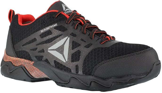 Reebok Men's Rb1061 Beamer Safety Toe Seamless Athletic Work Shoes