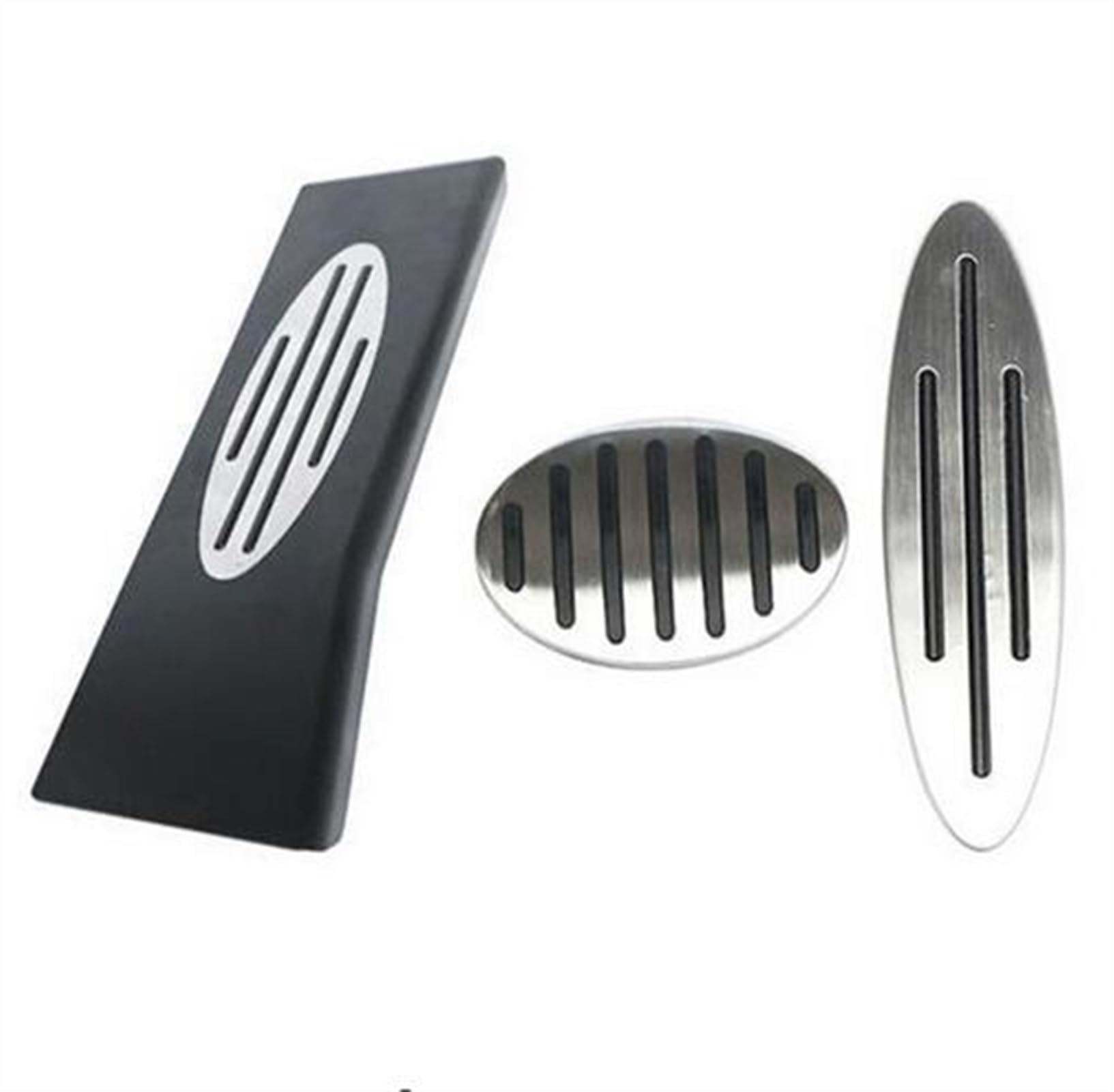 Copri Pedali Auto, Pedaliera Auto Gas combustibile freno del poggiapiedi resto del piede del rilievo del pedale copertura Uso adatto per Mini Cooper One Hatch Hardtop Countryman Uso adatto per JCW R56