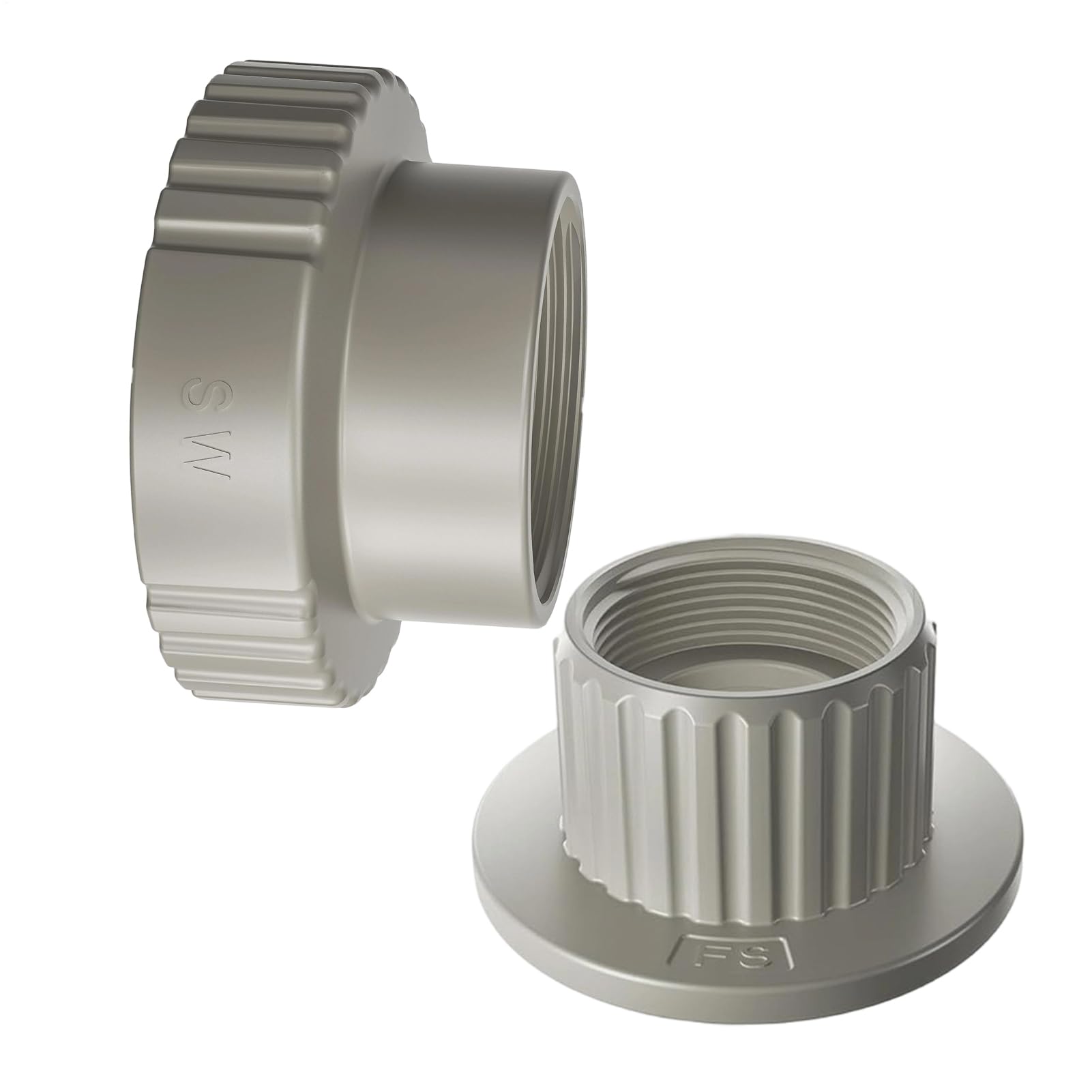 Pool Fountain Adapter Set - Leak-Proof Replacement Fitting - In-Ground Pool Fountain Adapters | for Backyards Gardens Courtyards Water Parks Playgrounds