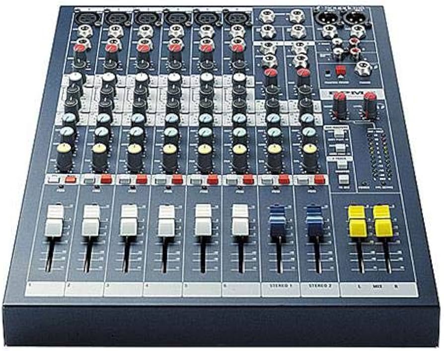 Amazon.com: Soundcraft EPM6 High-Performance 6-channel Audio Mixer