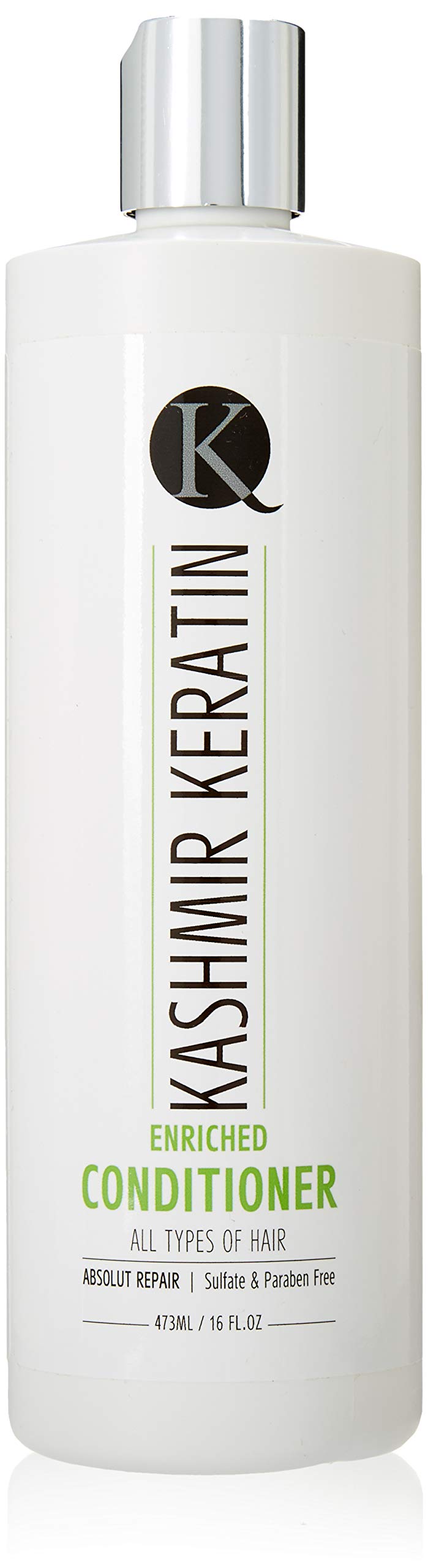 Kashmir KeratinEnriched Conditioner Sulfate Paraben Free For All Types Of Hair NEW PRESENTATION (16 Fl Oz.)