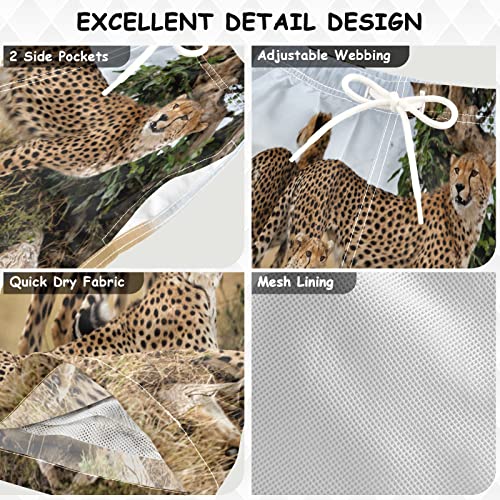 visesunny Boys Casual Board Shorts Funny Floral Boys' Swim Trunks Toddler Beach Shorts Little Kids Bathing Suit3