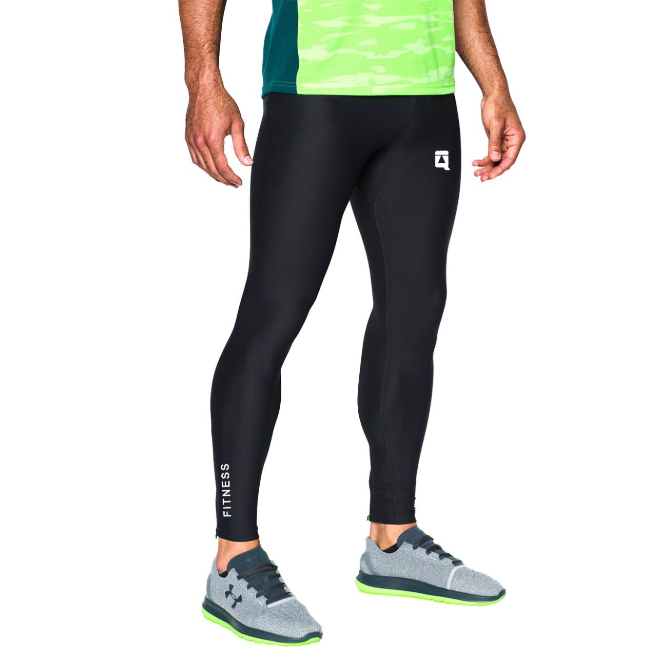 Quada Men Polyester Sports Compression Lowe/Pant/Legging/Full Tights
