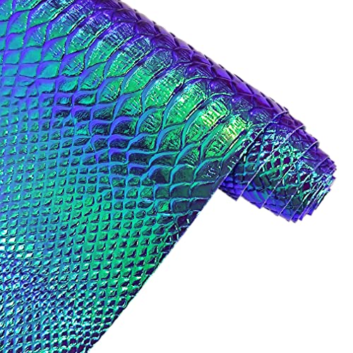 Holographic Snake Skin Vinyl