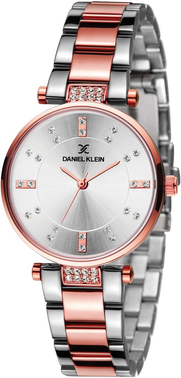 Analog Silver Dial Women's Watch-DK11328-6