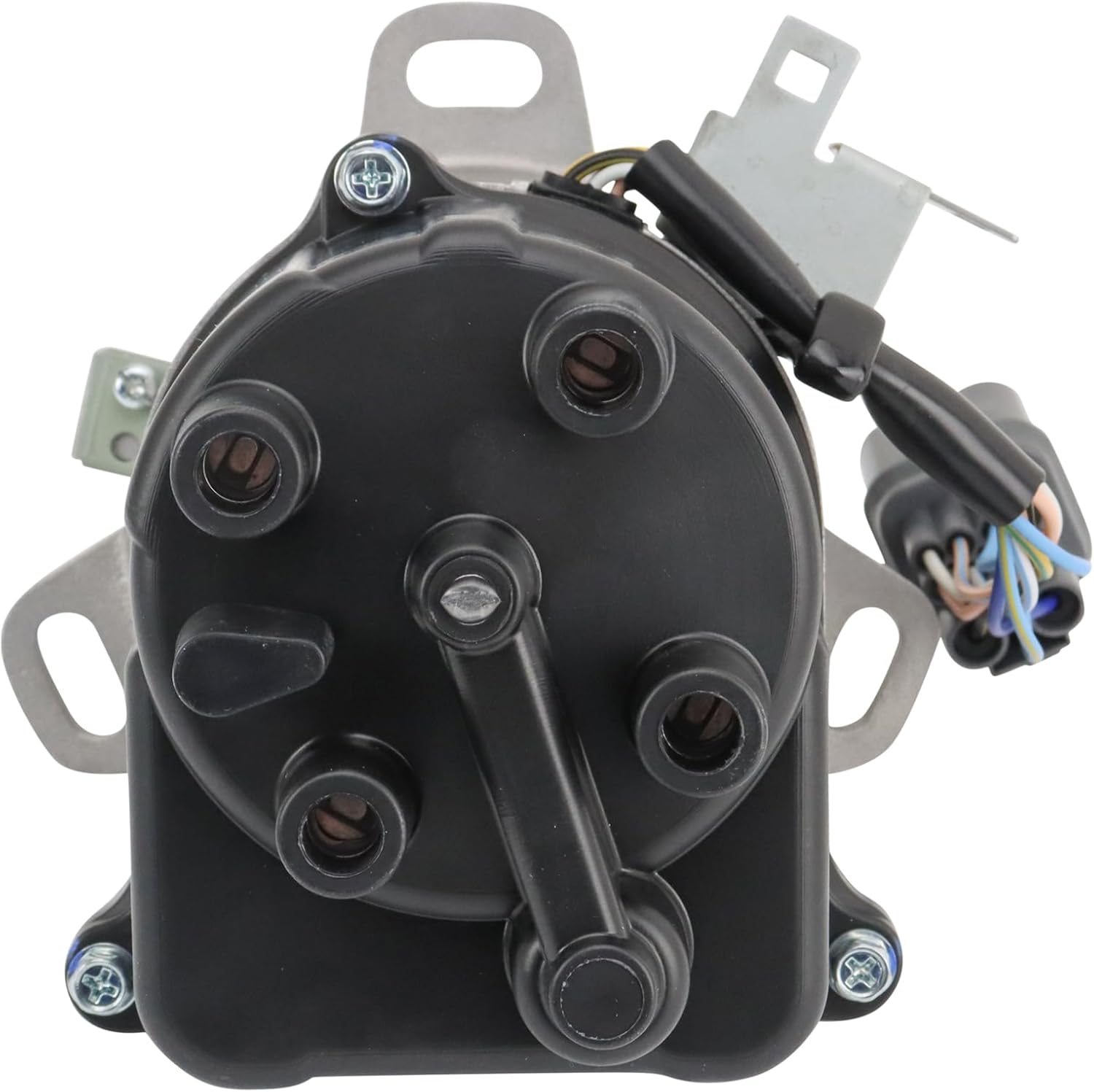 TRQ Ignition Coil Kit 2 Piece Distributor Compatible with 1996-1998 Honda Civic 1996-1997 Civic del Sol