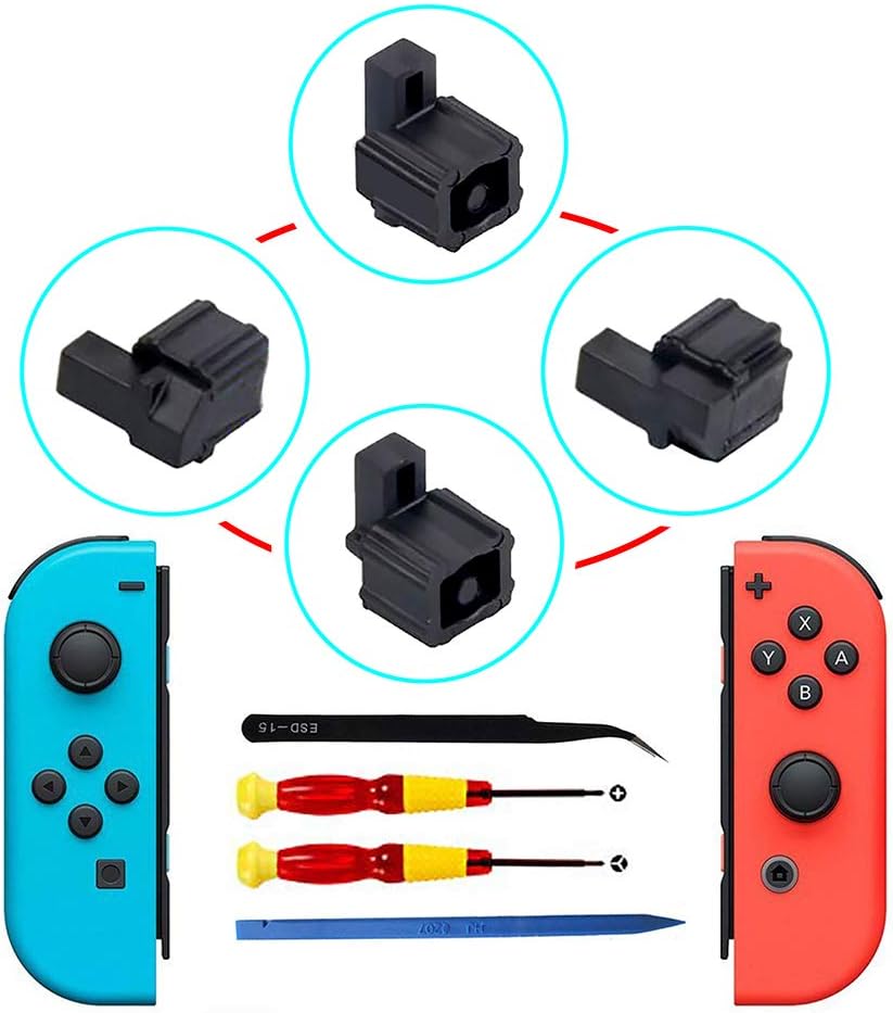 Bestdealing 2 Pack Replacement Latches for Switch JoyCons