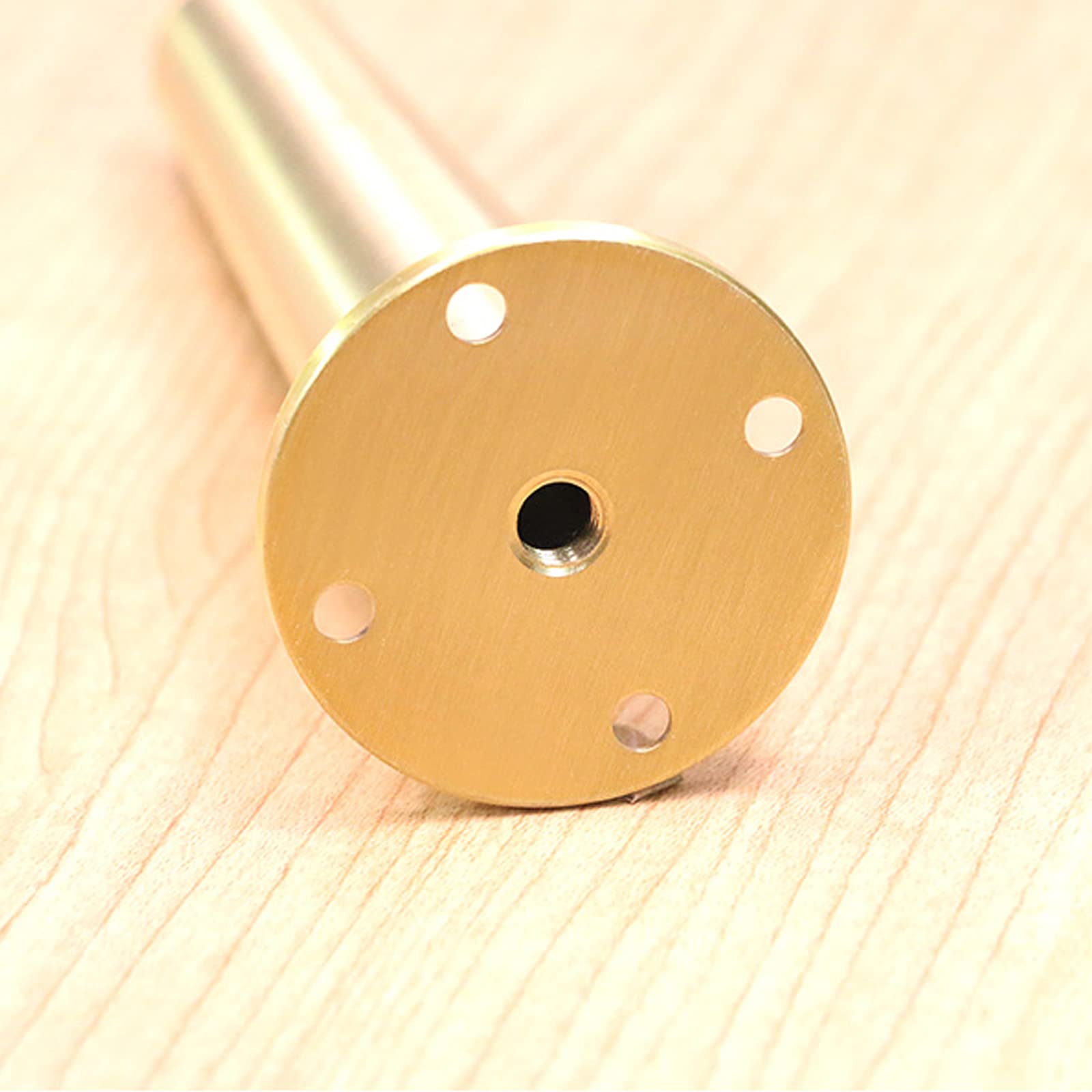 4 Gambe per Mobili in Rame Puro,Gambe da Tavolo,Gambe Regolabili in Ottone,Piedini per Mobili,Altezza Regolabile 0-10mm,Capacità di Carico Fino a 1000KG,per Armadio,Guardaroba (100mm/3.9in,Black)