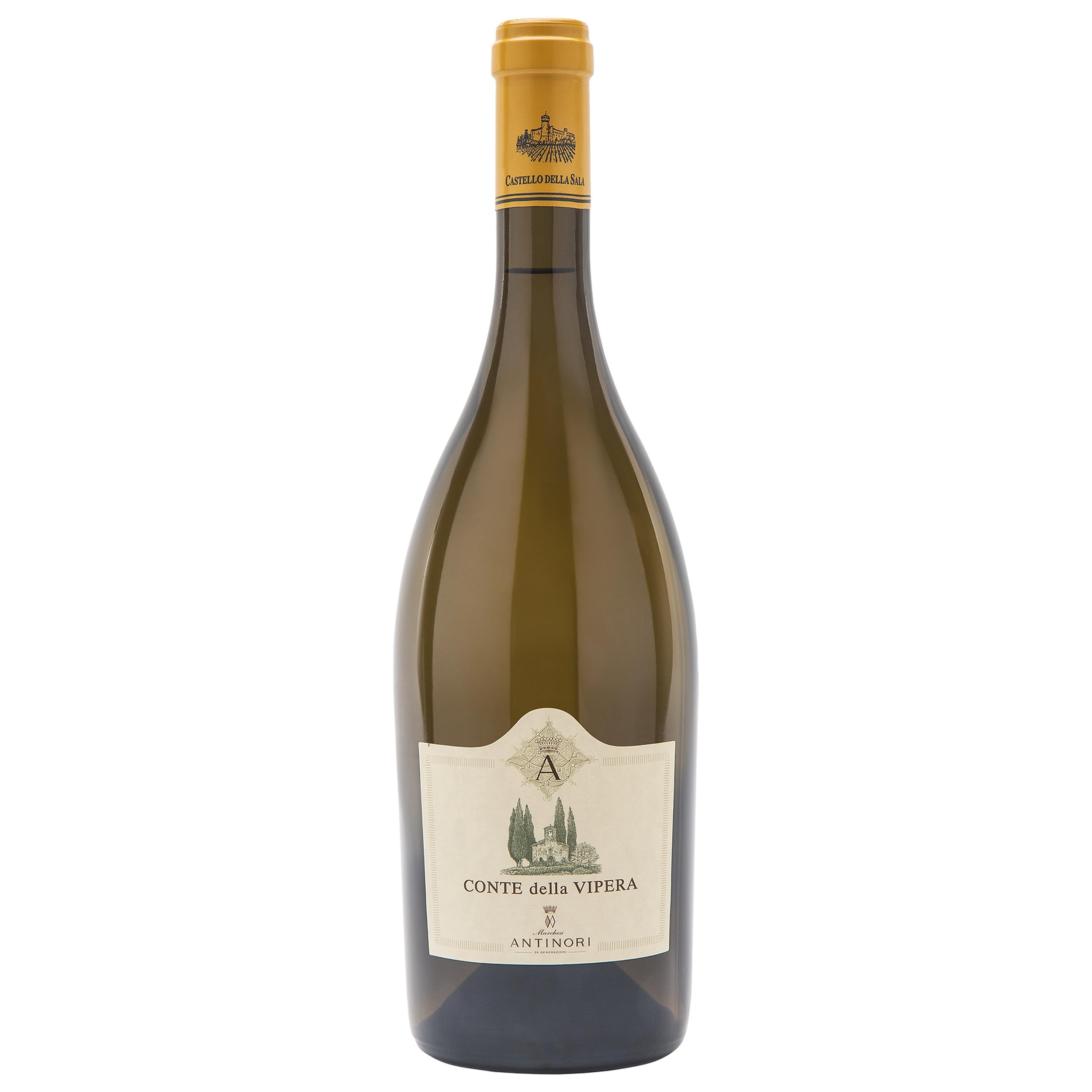 Conte della Vipera Umbria IGT Weisswein Weiss Italien inkl. FeinWert E-Book (6 x 0.75 l)