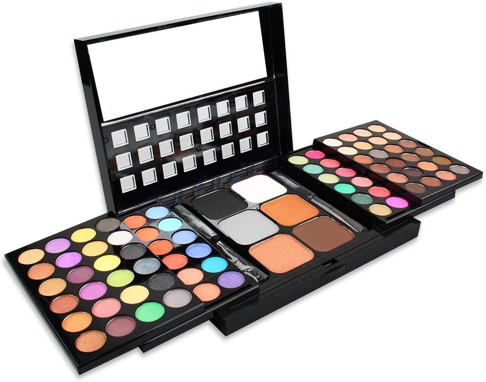 LEWWB 78 Colour Eye Shadow Palette Makeup Kit Set with Mirror,Eye shadow stick