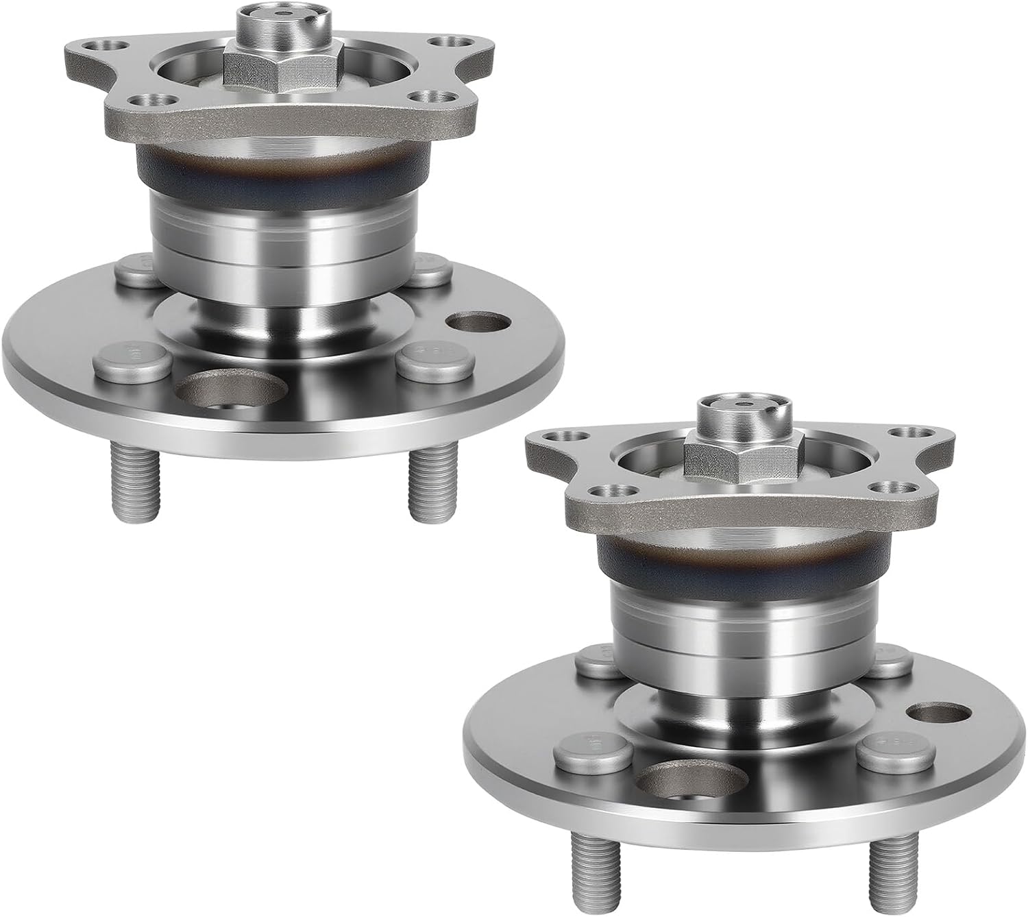 ECCPP Rear 4 Lugs Wheel Bearing and Hub Assembly For 1998-2002 For Chevrolet Prizm 1993-1997 For Geo Prizm 1993-2002 For Toyota Corolla Wheel Hub Bearings 512018