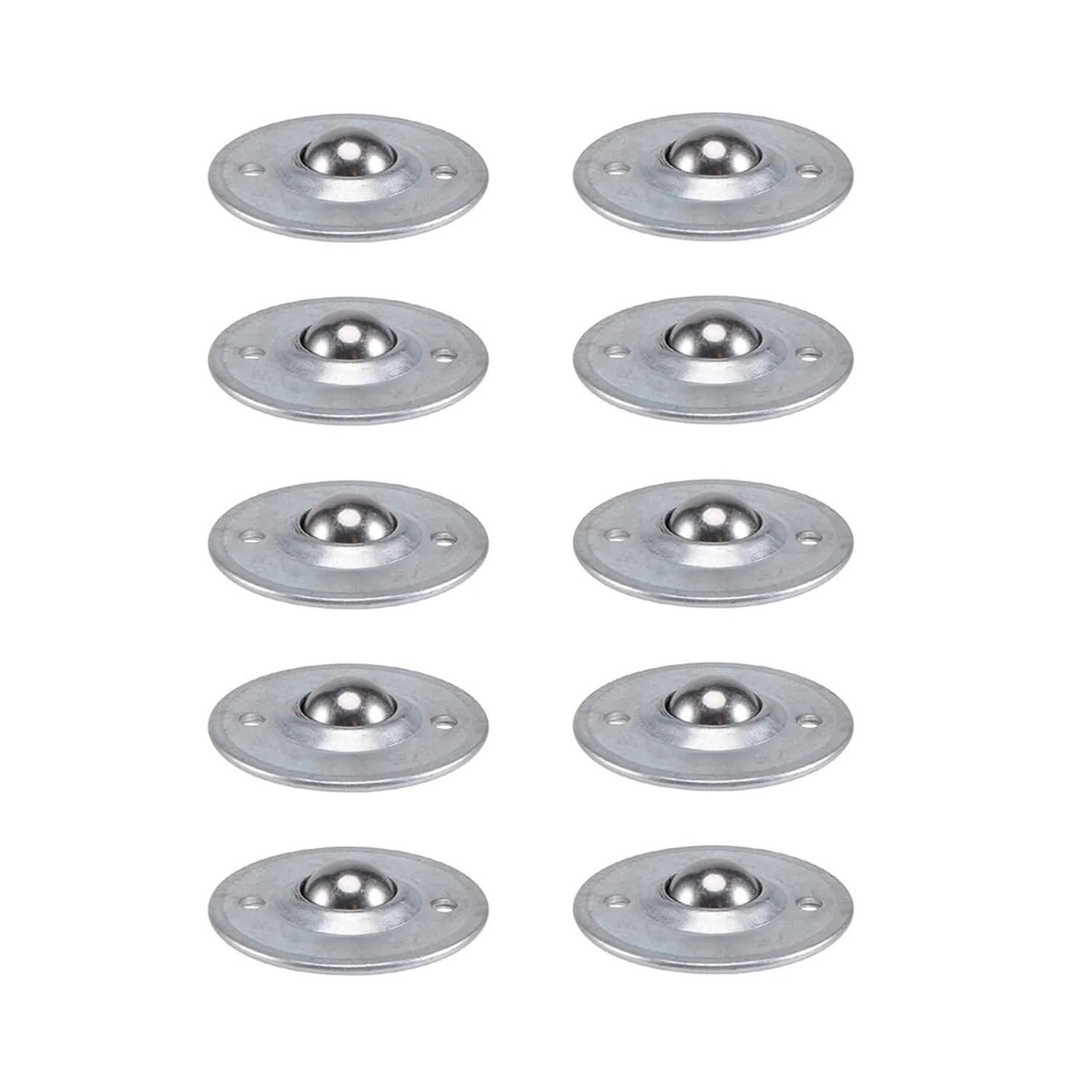 Roller Bearings 20Pcs 5/8-Inch Bearing Steel Ball Flange Conveyor Transfer Unit