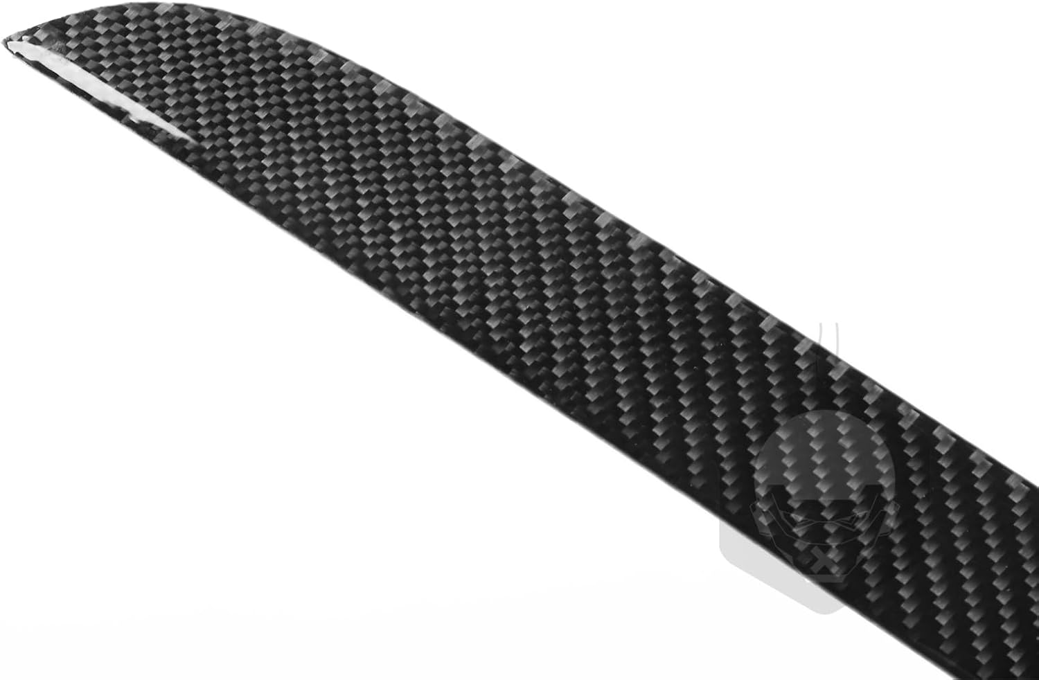 Real Premium 3K Carbon Fiber Passenger Side Storage Box Decorative Strip Trim Cover Decoration Compatible with Dodge Journey 2011 2012 2013 2014 2015 2016 2017 2018 2019 2020 Interior Accessories