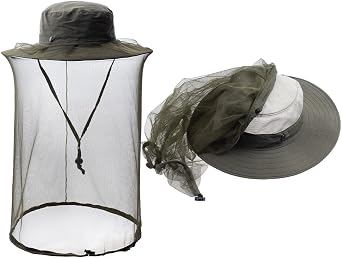 Beekeeper Veil Hat,Bee Keeping Netting Mask,Bug Mosquito Gnats Insect Mesh