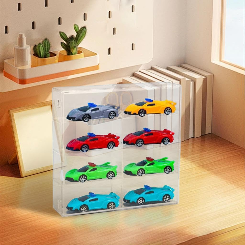 1/32 Wheels Spielzeugauto Vitrine, Staubdicht, für Schmuck, Modellautos
