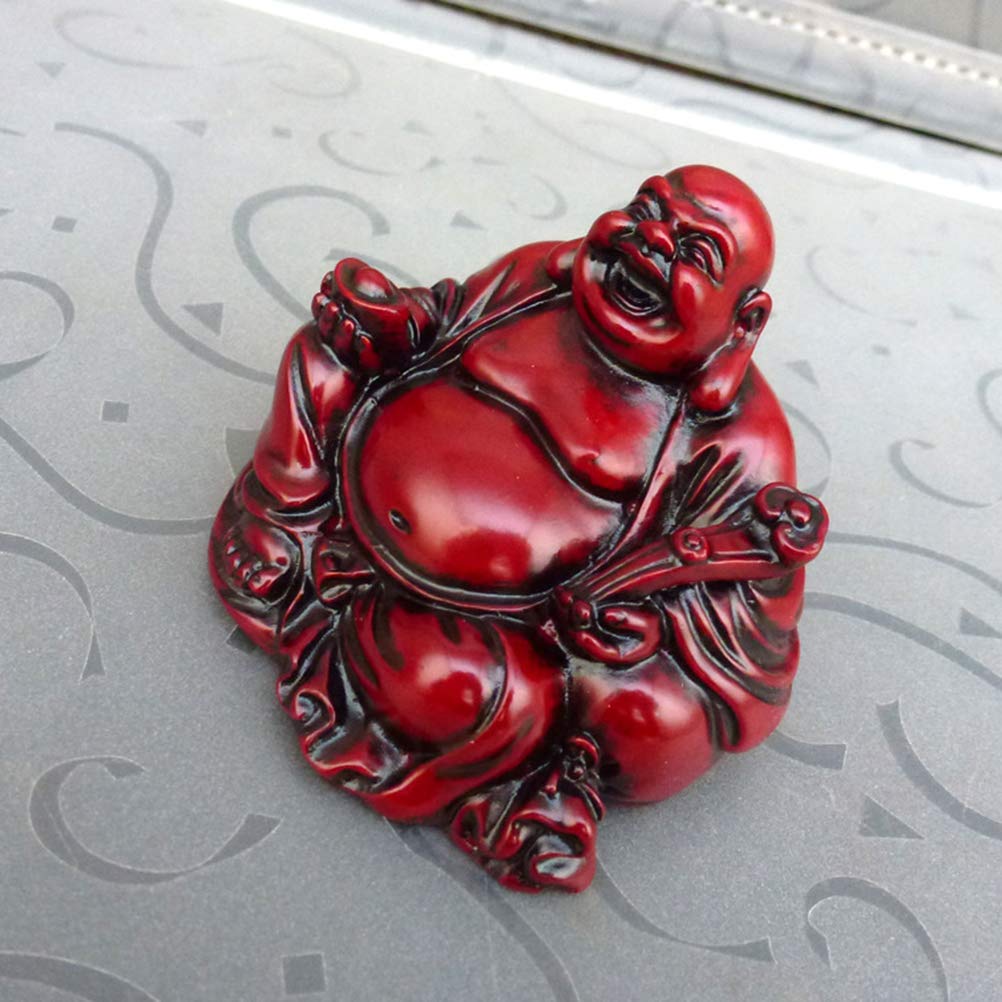 LIOOBO Laughing Buddha Statue Fortuna Statue Feng Shui Buddha Statue
