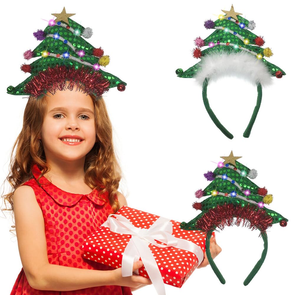 Vakkery Kerst Hoofdband Rendier Gewei Haarband Bloem Kerst Haaraccessoires voor Vrouwen (B